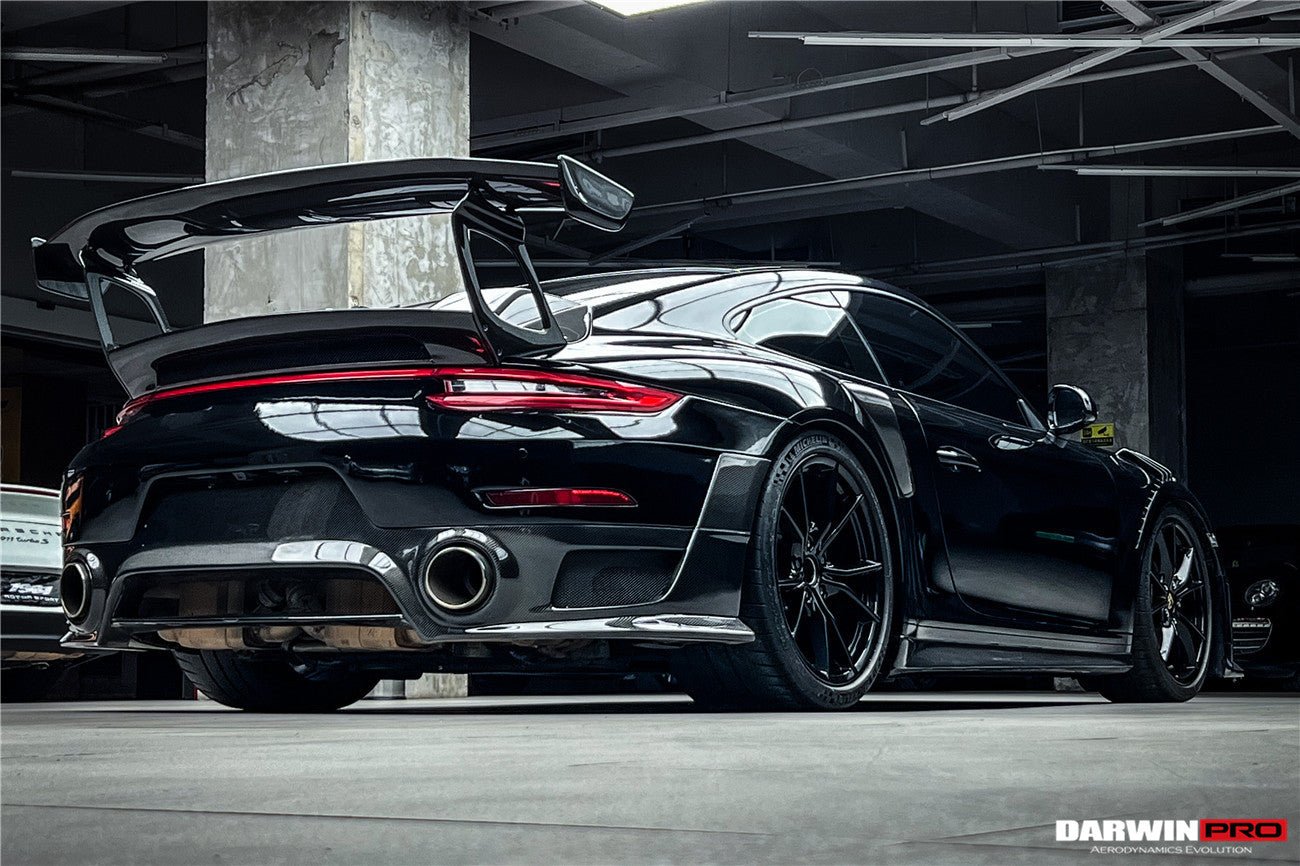 2016 - 2018 Porsche 911 991.2 Carrera/Targa 4/4S GT2RS Style Carbon Fiber Quarter Panel Side Scoops